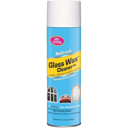 Gel-Gloss 19 Oz. Glass Wax Cleaner Aerosol