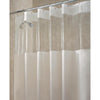 InterDesign York Graphic 72 In. x 72 In. Frosted/Clear Eva Shower Curtain