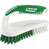 Libman 7 In. Polymer Sanoprene Bristle Contoured Grip Scrub Brush