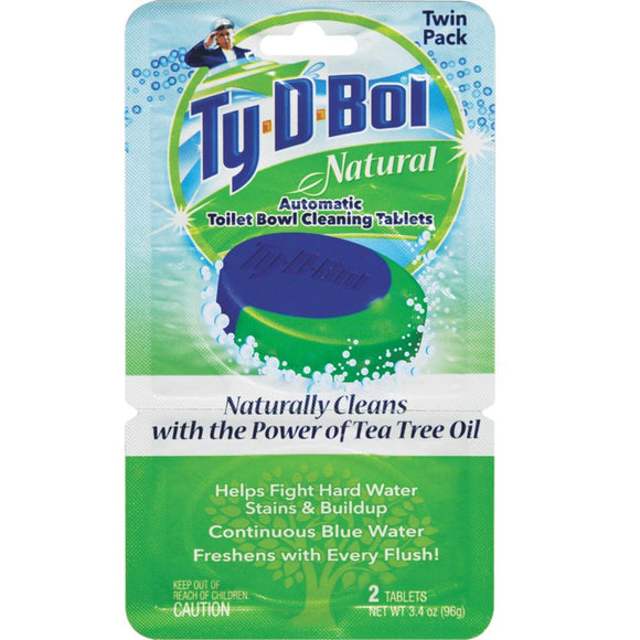 Ty-D-Bol Natural Automatic Toilet Bowl Cleaning Tablets (2-Pack)