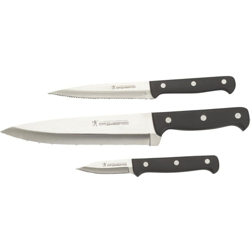 J.A. Henckels International Eversharp Stainless Steel Starter Knife Set (3-Piece)