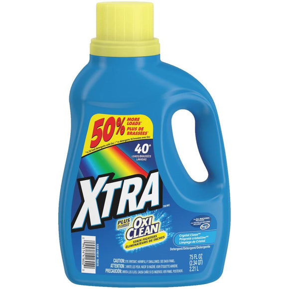 Xtra Plus OxiClean 75 Oz. Liquid Laundry Concentrate Detergent