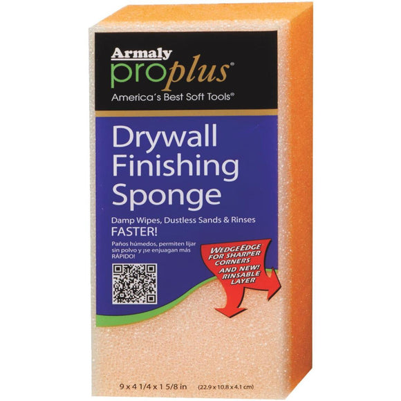 Armaly ProPlus Drywall Finishing 4-1/4 In. x 9 In. x 1-5/8 In. Sanding Sponge