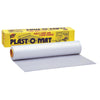 Plast-O-Mat 30 In. W x 50 Ft. L White Ribbed Floor Runner/Carpet Protector