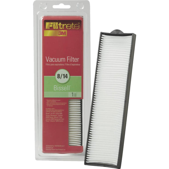 3M Filtrete Bissell 8/14 HEPA Lift-Off, Momentum, Pet Hair Eraser Vacuum Filter