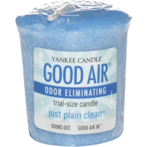 Good Air Just Plain Clean Votive Air Freshener Candle (18 Count)