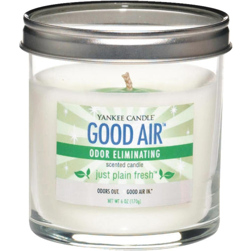 Good Air Just Plain Fresh 6 Oz. Freshener Candle