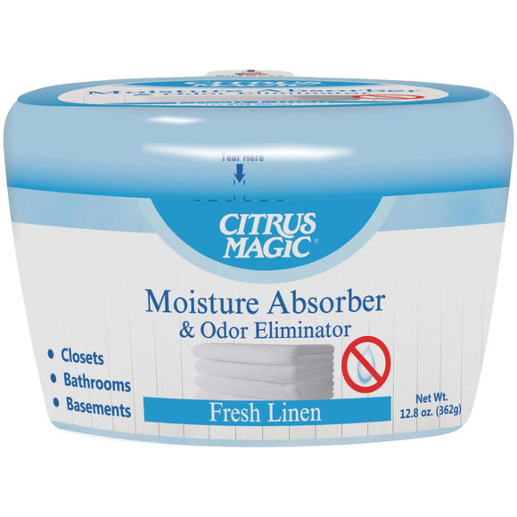 Citrus Magic 12 Oz. Fresh Linen Moisture Absorber & Remover