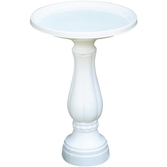 Bloem White Promo Bird Bath