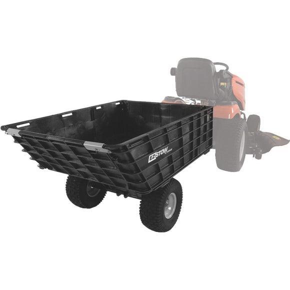 Arnold EZ-Stow 10 Cu. Ft. 800 Lb. Plastic Tow-Behind Garden Cart