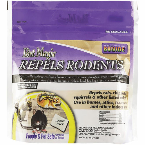 Bonide Rat Magic 12 Oz. Granular Rodent Repellent Scent Packs (8-Pack)