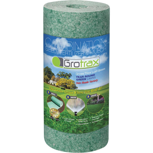 GroTrax Quick-Fix 50 Sq. Ft. Coverage Year Round Green Mixture Grass Seed Roll