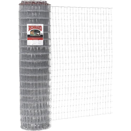 Keystone Red Brand 48 In. H. x 100 Ft. L. Galvanized Steel Class 1 Square Deal Non-Climb Horse Fence