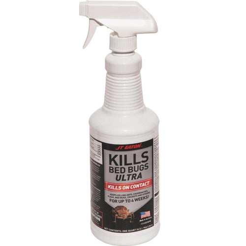 JT Eaton Kills Bed Bugs Ultra 1 Qt. Ready To Use Trigger Spray Bedbug Killer