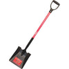 Bully Tools 33 In. Fiberglass D-Handle Square Point Shovel