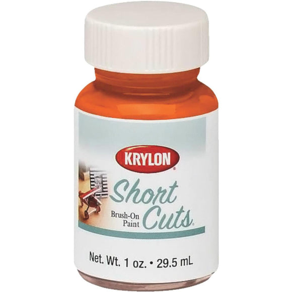 Krylon Short Cuts Glow Orange High Gloss 1 Fl Oz Hobby Paint