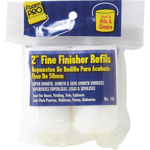 FoamPro Fine Finisher 2 In. Mini Foam Roller Cover (2-Pack)