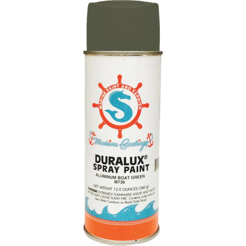 DURALUX Aluminum Boat Green 12 Oz. Marine Spray Paint