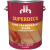 Duckback SUPERDECK Semi-Transparent Exterior Stain, Cedar, 1 Gal.