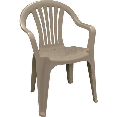 Adams Portobello Resin Low Back Stackable Chair