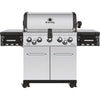 Broil King Regal S590 5-Burner Stainless Steel 55,000-BTU LP Gas Grill with 10,000-BTU Side -Burner