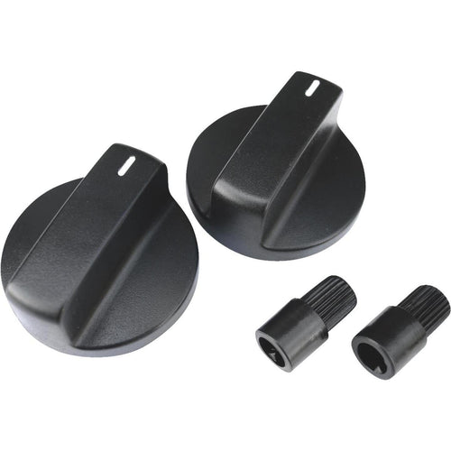 GrillPro Black Universal Control Knob (2-Pack)