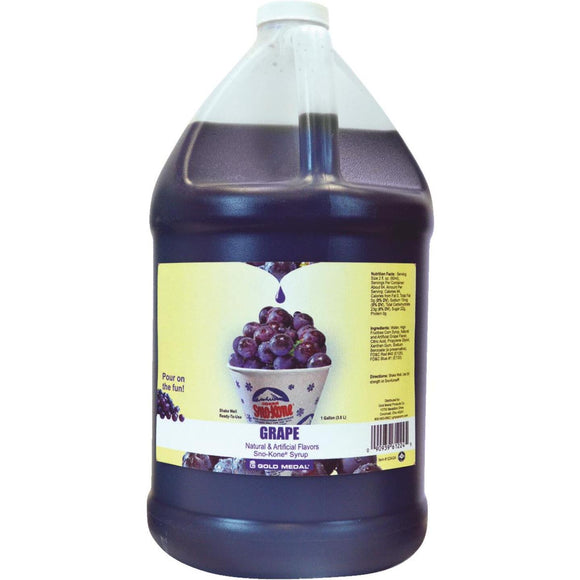 Gold Medal Grape Sno-Kone Syrup, 1 Gal.