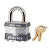 Master Lock 1-5/16 in. H x 1-3/4 in. W Steel Pin Tumbler Padlock 1 pk Keyed (1-5/16 x 1-3/4)