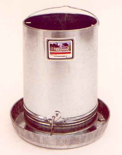 Hawkeye Brower Galvanized Steel Feeder