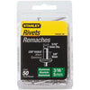 Stanley 3/16 in x 3/8 in Aluminum Rivets (50 Pk)