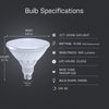 Feit Electric 10.5W (90W Replacement) Daylight (5000K) PAR38 Dimmable BeamChoice Reflector LED Bulb
