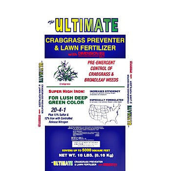 Ultimate 111 Ultimate Crabgrass Preventer With Dimension, 18 Pounds