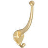 National 199273 Brass Garment Hook, 3-1/2inch