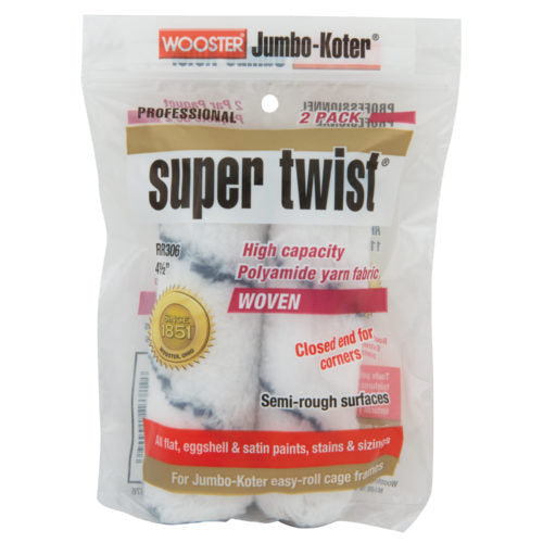 Wooster Brush 6-1/2 in. Jumbo-Koter Super Twist Polyamid Yarn Rollers (6-1/2)