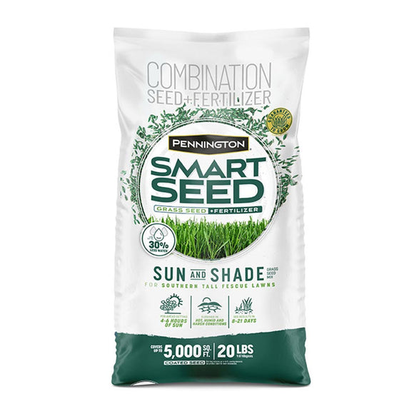 Pennington Smart Seed Southern Sun And Shade Grass Seed And Fertilizer Mix 3 lbs. (3 lbs.)