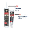 GE Sealants Supreme Silicone Kitchen & Bath Sealant 10.1 Oz. White (10.1 Oz., White)