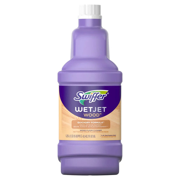 Swiffer® WetJet™ Wood Floor Cleaner Solution Refill 42.2 fl oz (42.2 fl oz)