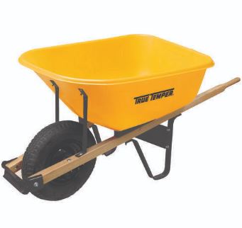 True Temper 009970VB Wheelbarrow Tray Poly (6 cu ft.)