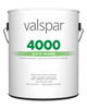 Valspar® 4000™ Alkyd Enamel  1 Quart Semi-Gloss Black (1 Quart, Semi-Gloss Black)