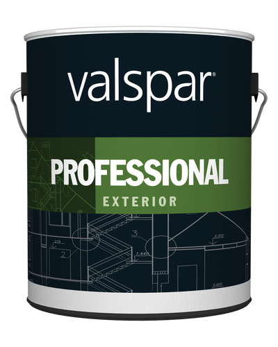 Valspar® Professional Exterior Paint 1 Gallon Semi-Gloss Hi-Hide White (1 Gallon, Semi-Gloss Hi-Hide White)