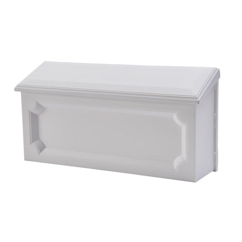 Gibraltar Windsor Wall Mount Mailbox, White (White)