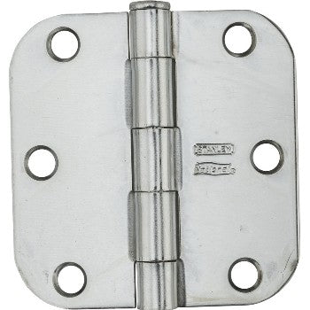 National N830-190 Radius Corner Door Hinge, Zinc ~ 3