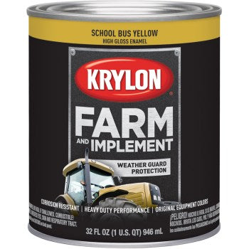 Krylon K02038000 School Bus Yellow ~ Qt