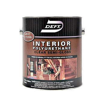 Deft 22401 Interior Polyurethane, Semi-Gloss ~ Gallon