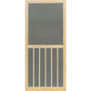 Snavely Screen Door Wood 5-Bar Stainable 32 in W x 80 in H x 1-1/8 in T Nat (32 x 80 x 1-1/8)