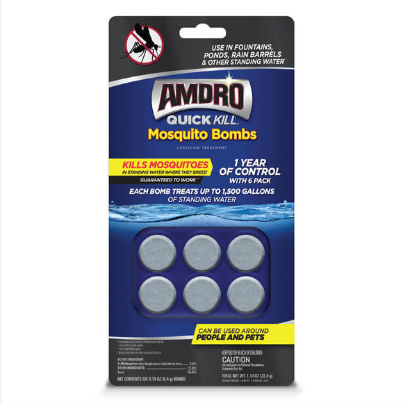 Amdro Quick Kill Mosquito Bombs (6 Pack)