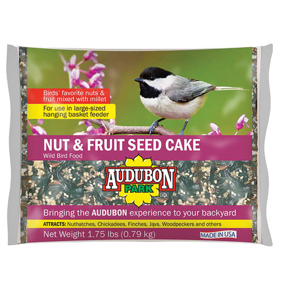 AUDUBON PARK NUT & FRUIT SEED CAKE (2.4 lbs)