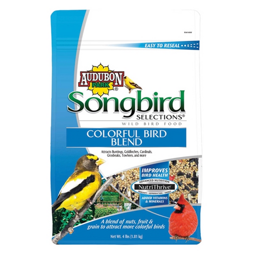 SONGBIRD SELECTIONS COLORFUL BIRD BLEND WILD BIRD FOOD (4 lbs)