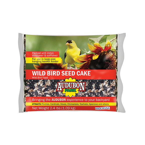 AUDUBON PARK WILD BIRD SEED CAKE (2.4 lbs)