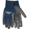 Kinco Navy Blue Polyester Knit Shell & Nitrile Palm Large (Large, Navy Blue)